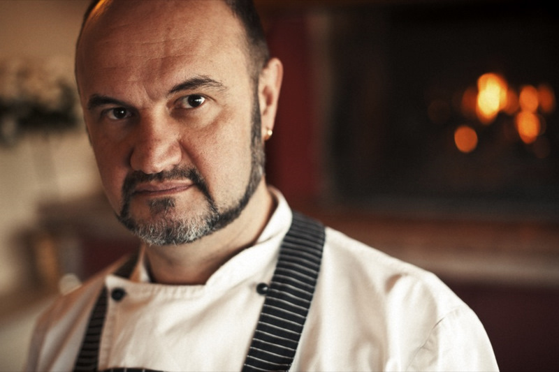 Lo chef Renato Rizzardi in un bel primo piano del fotografo Lorenzo Rui