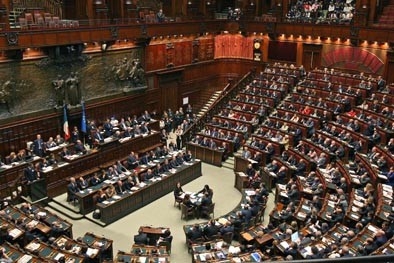 Una seduta della Camera dei Deputati