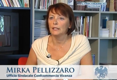 Mirka Pellizzaro - Ufficio Sindacale Confcommercio Vicenza