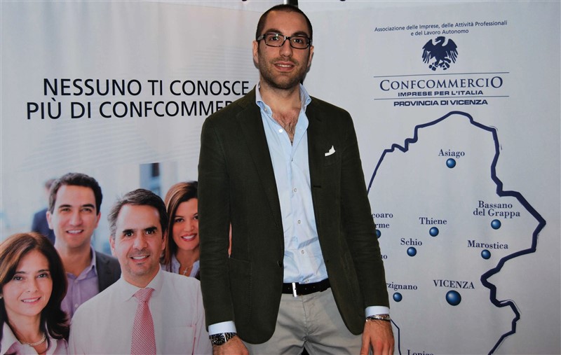 Matteo Garzaro, vicepresidente provinciale di Federmoda-Confcommercio