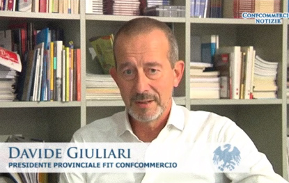 Davide Giuliari, presidente della Fit - Confcommercio di Vicenza