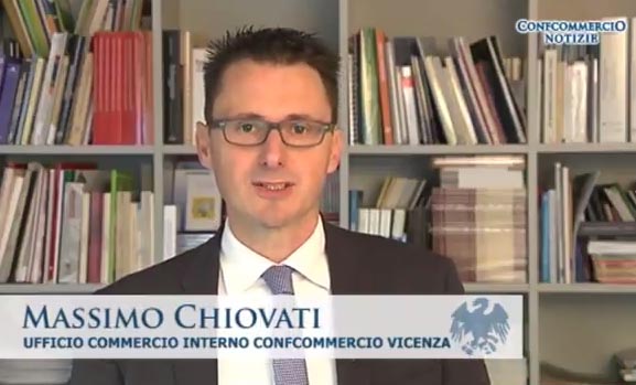 Massimo Chiovati, dell'Uffoicio Commercio Interno di Confcommercio Vicenza