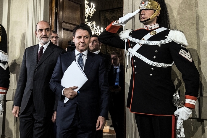 Il premier Giuseppe Conte (foto dal sito di Confcommercio nazionale)