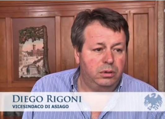 Diego Rigoni, vicesindaco di Asiago