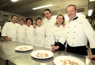 Foto di gruppo per i cuochi de "Le Buone Tavole dei Berici" Foto di gruppo per i cuochi de "Le Buone Tavole dei Berici"