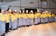 I cuochi del Gruppo Ristoratori della Confraternita del Bacalà I cuochi del Gruppo Ristoratori della Confraternita del Bacalà