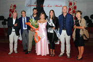 Le premiazioni della giovanissima “modella” Francesca Bertoncello e del “modello” Enrico Bressan Le premiazioni della giovanissima “modella” Francesca Bertoncello e del “modello” Enrico Bressan