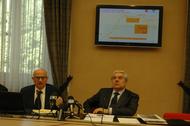 Un'immagine della conferenza stampa di oggi nella sede nazionale di Confcommercio Un'immagine della conferenza stampa di oggi nella sede nazionale di Confcommercio