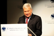 Carlo Sangalli, presidente nazionale Confcommercio Carlo Sangalli, presidente nazionale Confcommercio