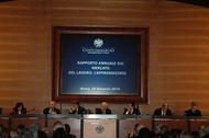 Una foto del convegno tenutosi nella sede della Confcommercio nazionale Una foto del convegno tenutosi nella sede della Confcommercio nazionale