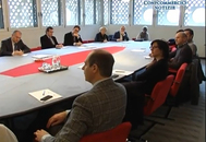 Un'immagine della presentazione del progetto Un'immagine della presentazione del progetto