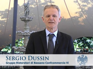 Sergio Dussin, nel corso dell'intervista Sergio Dussin, nel corso dell'intervista