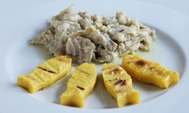 Un coreografico piatto di Bacalà alla Vicentina Un coreografico piatto di Bacalà alla Vicentina
