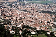Un'immagine di Vicenza dall'alto Un'immagine di Vicenza dall'alto