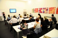 Un corso nelle aule del Centro Formazione Esac Un corso nelle aule del Centro Formazione Esac