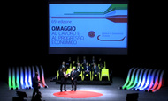 Un'immagine della cerimonia di premiazione Un'immagine della cerimonia di premiazione