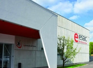 L'entrata del Centro Formazione Esac di Confcommercio L'entrata del Centro Formazione Esac di Confcommercio