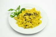 Fettucine al "ranpussolo de Villaga", un piatto della rassegna Fettucine al "ranpussolo de Villaga", un piatto della rassegna