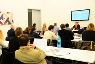 Un aula corsi del Centro Formazione Esac dove si svolge la formazione finanziata Un aula corsi del Centro Formazione Esac dove si svolge la formazione finanziata