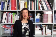Morena Sandri e, nell'articolo, un'immagine del saluto a Giuseppe Guiotto da parte del presidente Rebecca e del direttore Boschiero Morena Sandri e, nell'articolo, un'immagine del saluto a Giuseppe Guiotto da parte del presidente Rebecca e del direttore Boschiero