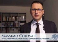 Massimo Chiovati dell'Ufficio Commercio Interno di Confcommercio Vicenza Massimo Chiovati dell'Ufficio Commercio Interno di Confcommercio Vicenza