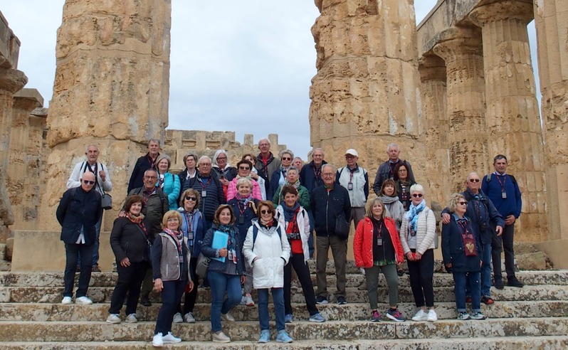 Foto di gruppo per i partecipanti al viaggio 50