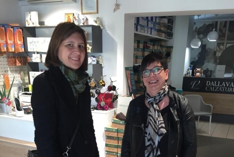 L'incontro dell'assessore Balbi con la presidente della Sezione 4 Confcommercio Vicenza Dalla Valle