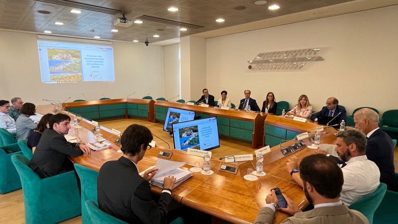 Un'immagine dell'incontro in Camera di Commercio di Vicenza