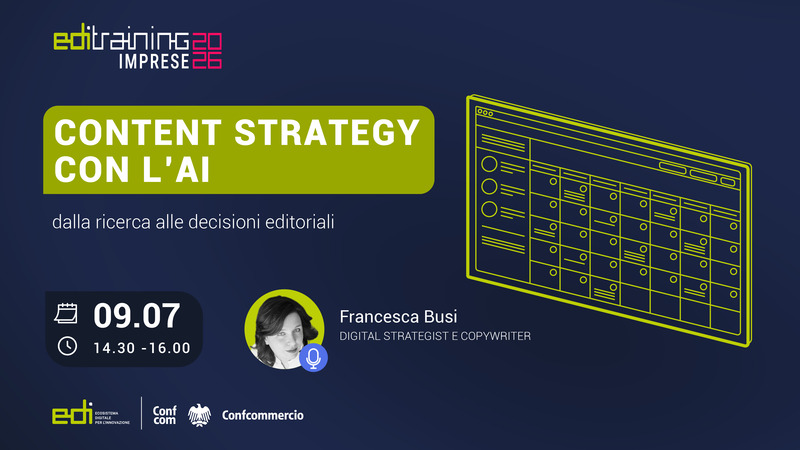CREARE LA PROPRIA STRATEGIA COMUNICATIVA CON L’AI
