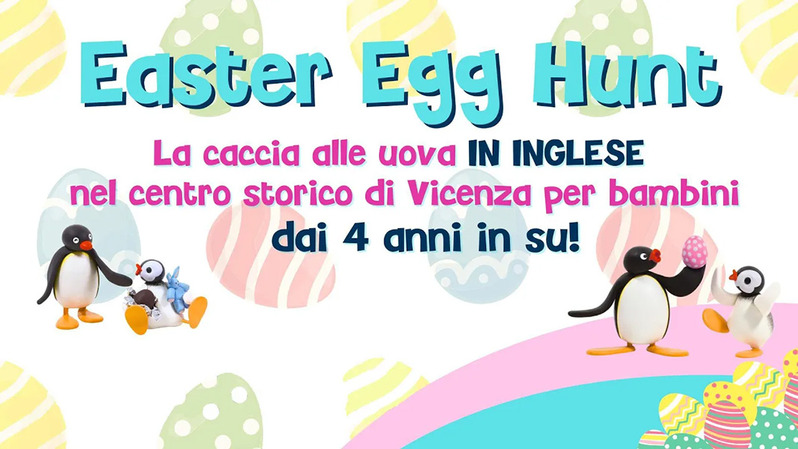 EASTER EGG HUNT! SFIDA, IN INGLESE, DI CACCIA ALLE UOVA!