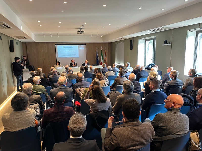 Un'immagine dell'incontro in Regione