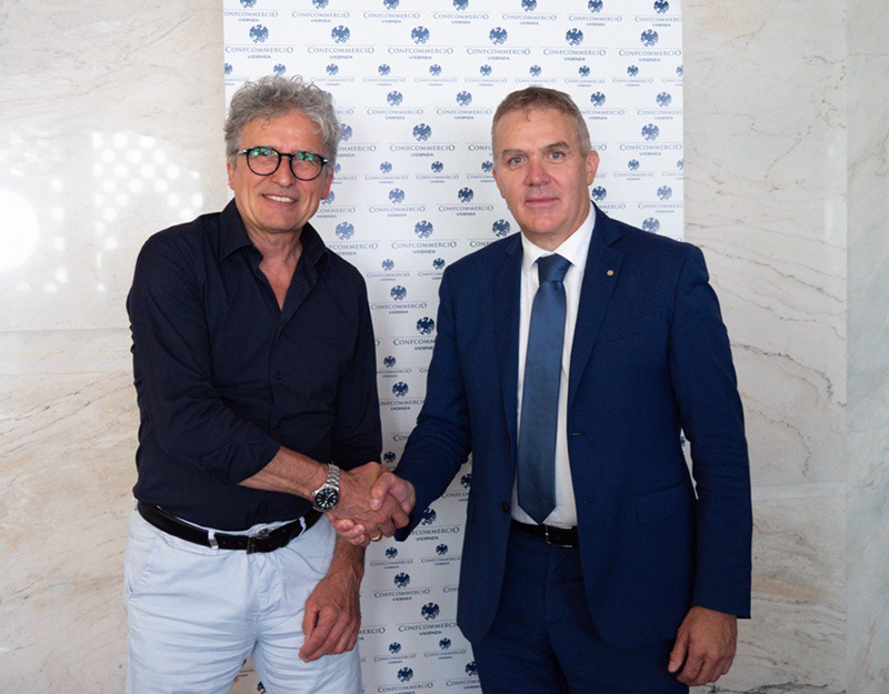 Il sindaco Cunegato e il presidente Piccolo