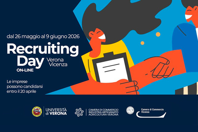 TORNA IL RECRUITING DAY: AL VIA LE ISCRIZIONI PER LE IMPRESE