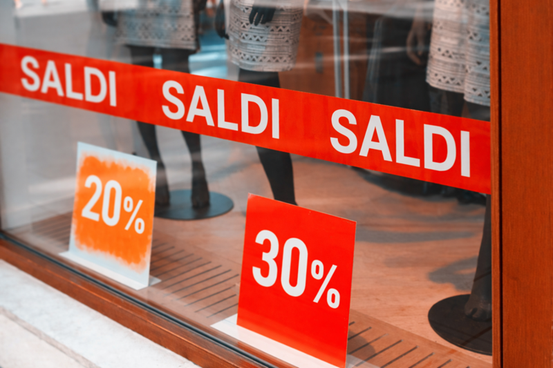 IL 3 GENNAIO AL VIA I SALDI INVERNALI 2026