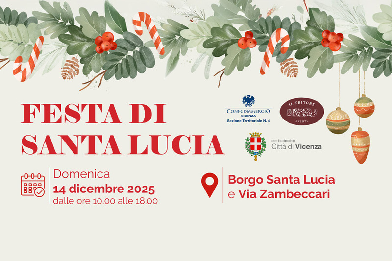 DOMENICA 14 DICEMBRE IL BORGO DI SANTA LUCIA È IN FESTA