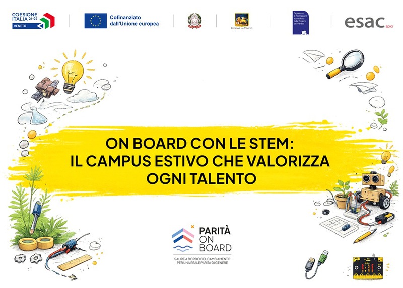 ON BOARD CON LE STEM: IL CAMPUS ESTIVO CHE VALORIZZA OGNI TALENTO