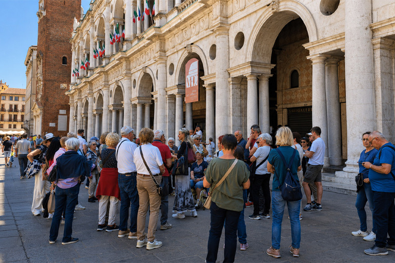 VICENZA: TRA MARZO E MAGGIO 2,1 MILIONI DI VISITE IN CENTRO STORICO