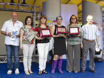 Vincitori del premio "oro rosso " di Chiampo