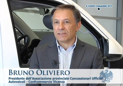 Bruno Oliviero, presidente dell'Associazione provinciale Concessionari autoveicoli Confcommercio