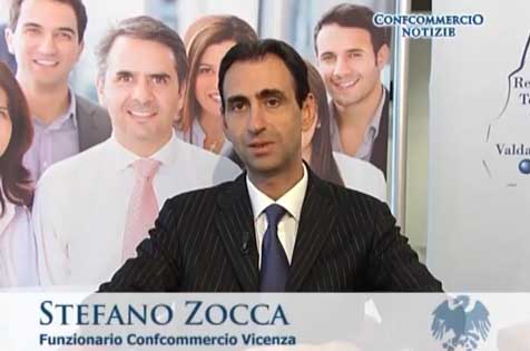 Stefano Zocca, funzionario di Confcommercio Vicenza