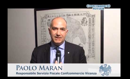 Paolo Maran, responsabile servizi fiscali di Confcommercio Vicenza