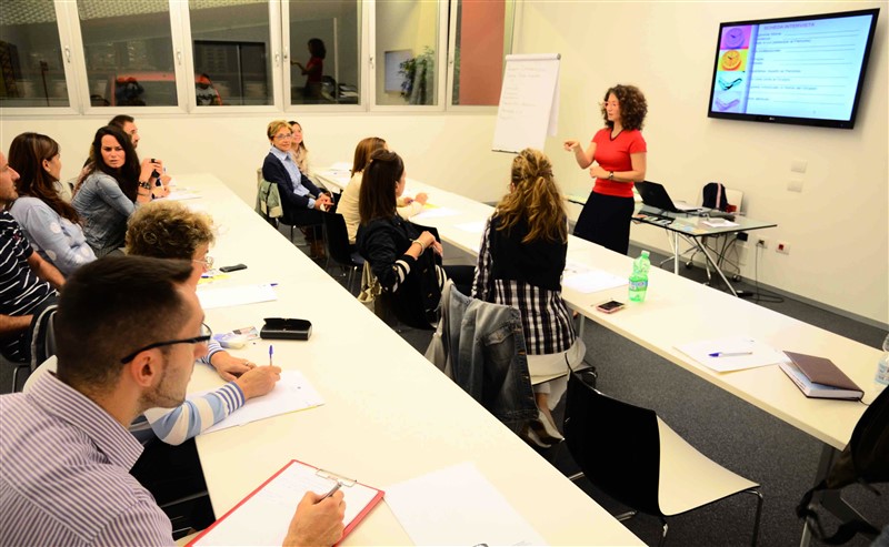 Un corso nelle aule del Centro Formazione Esac di Creazzo (VI)