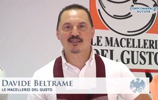 Davide Beltrame della macellerie "L'isola della carne"