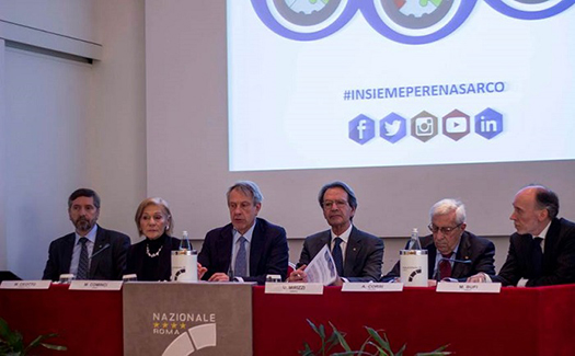 La conferenza stampa di presentazione della lista "Insieme per Enasarco"