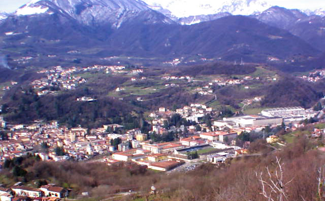 Una veduta di Valdagno