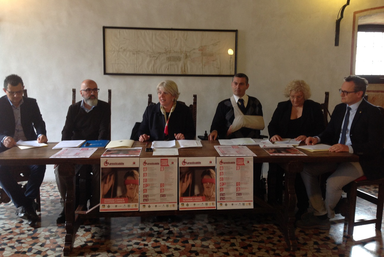 Un'immagine della conferenza stampa di presentazione dell'iniziativa