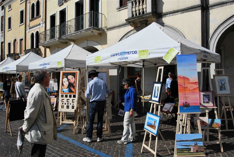 L'immagine di una delle passate edizioni di Montmartre a Marostica