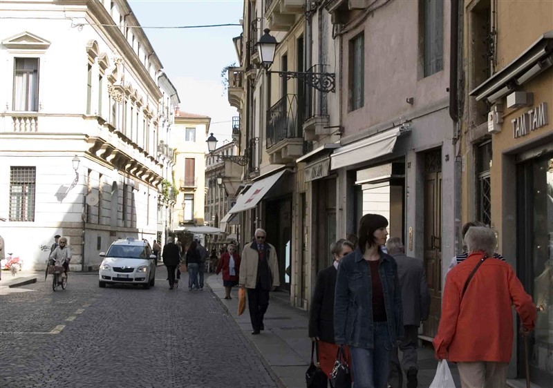 Un'immagine del Centro Storico di Vicenza