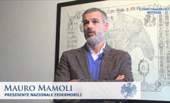 Il presidente Mauro Mamoli durante la sua intervista