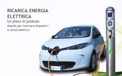 COLONNINE DI RICARICA PER AUTO ELETTRICHE, SIGLATA